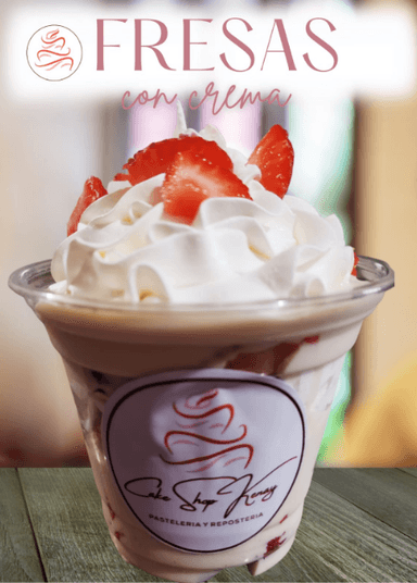FRESAS CON CREMA
