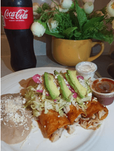 Enchiladas Mexicanas.