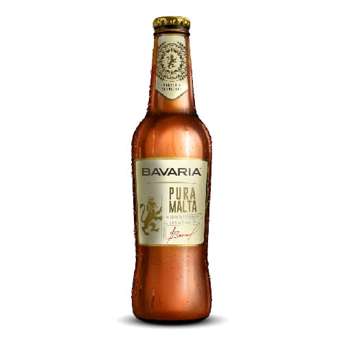 Cerveza Bavaria Pura Malta Vidrio 355 ml