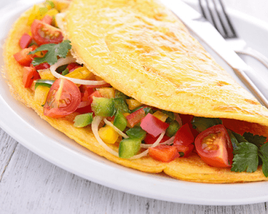 Omelette Vegetariano