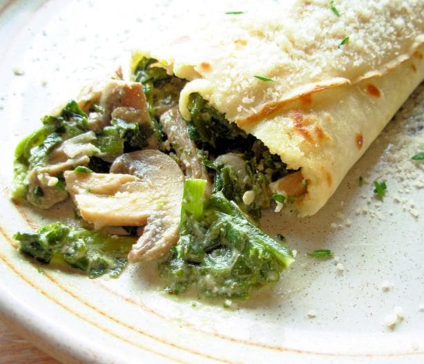 Crepa de Champiñones
