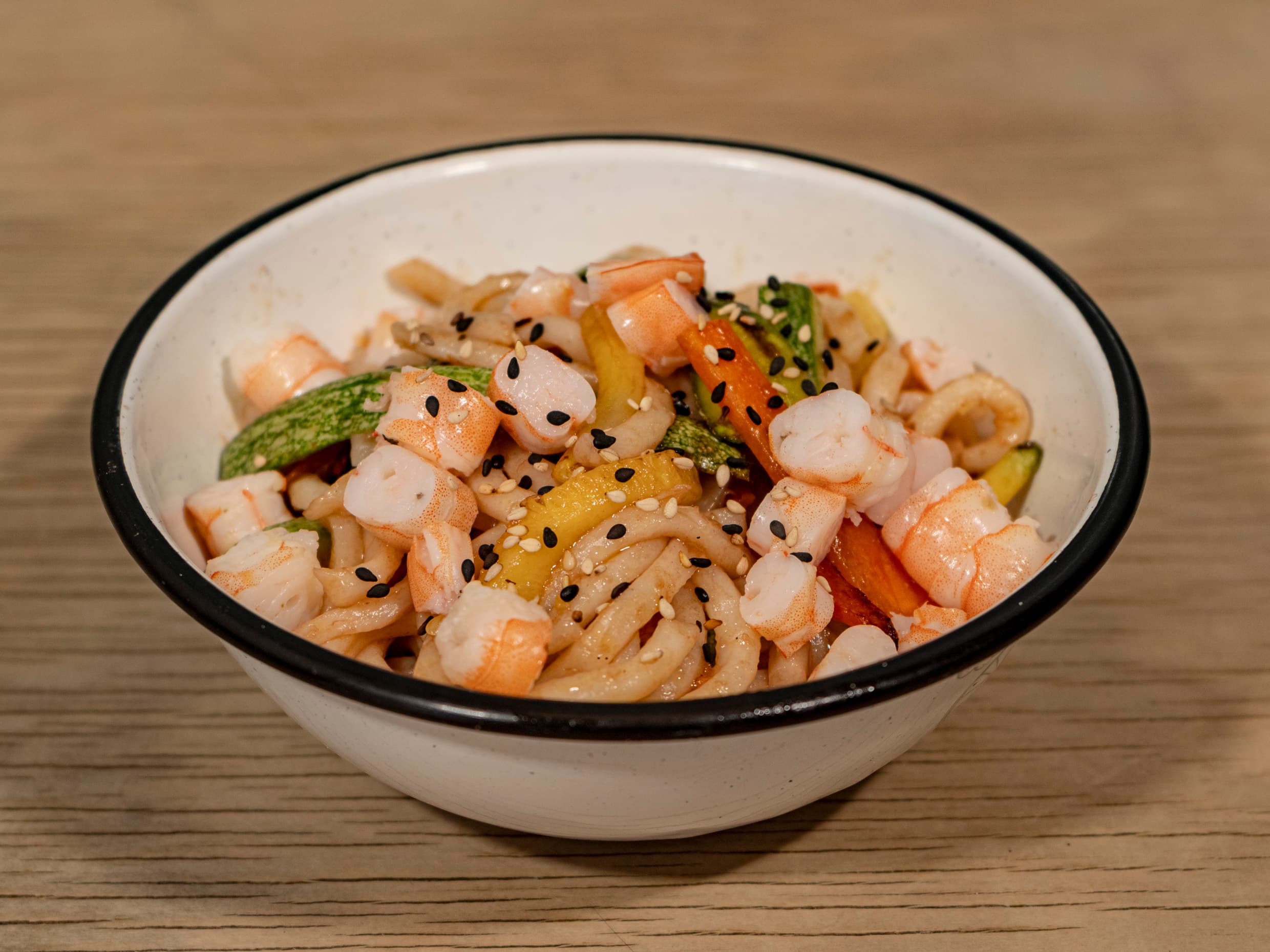 Yakiudon camaron