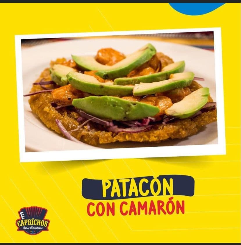 Patacón con Camarón