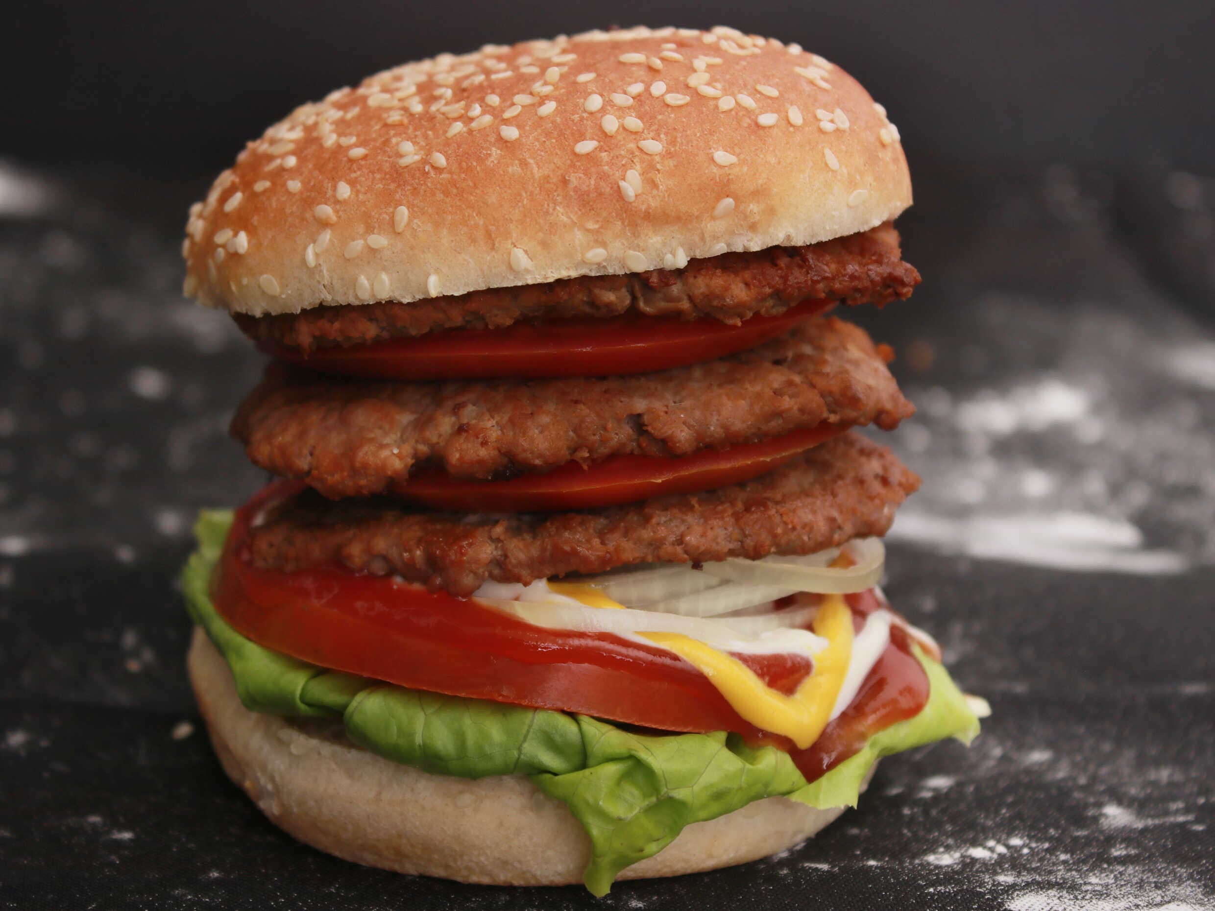 Hamburguesa Triple Carne