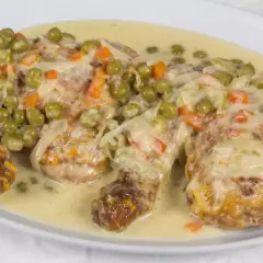 Pollo a la Fricasse