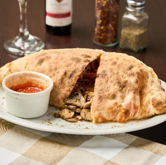 Calzone Pollo y Champiñones