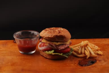 Hamburguesa con Papas