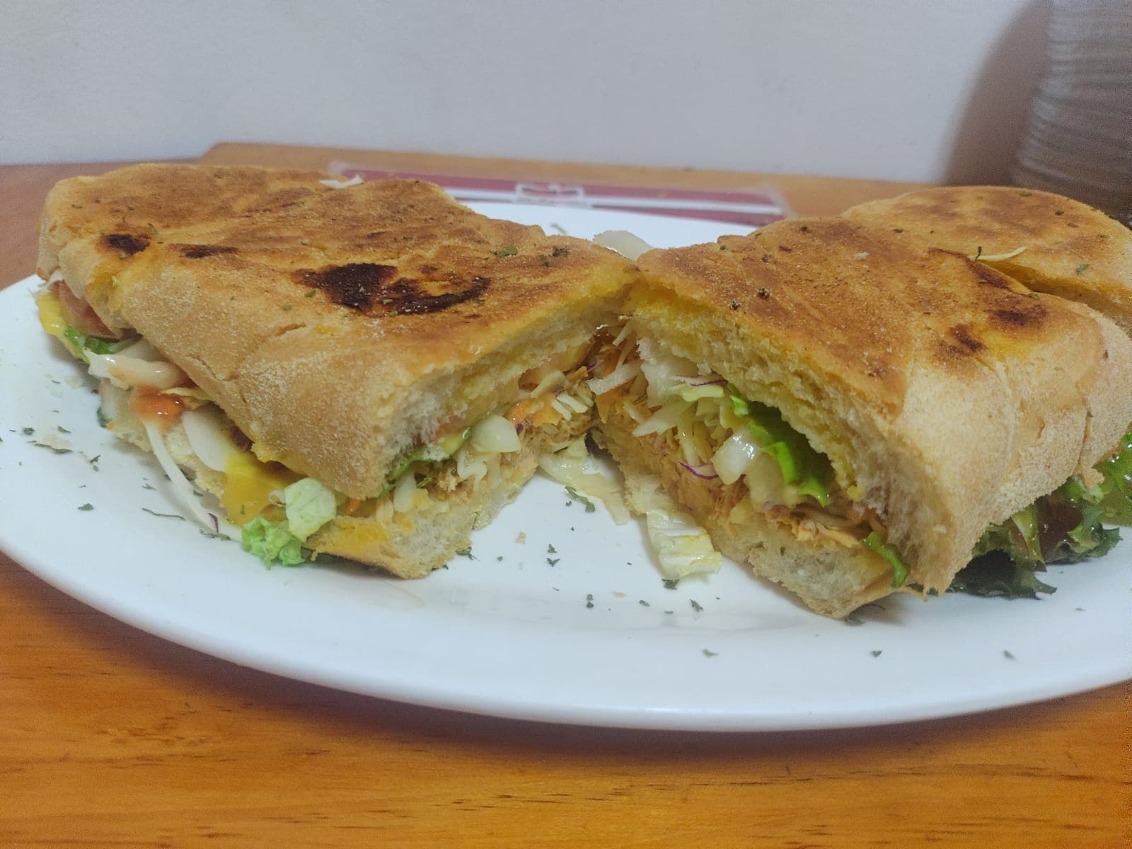 Sándwich de Pollo Arreglado