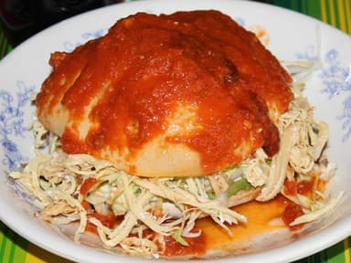 Pambazo de Pollo