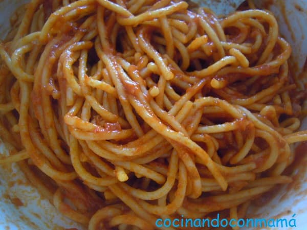 Espagueti Napolitano