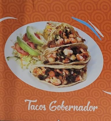 Tacos Gobernador de Marlín 3 pzas
