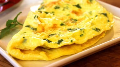 Omelette Poblano