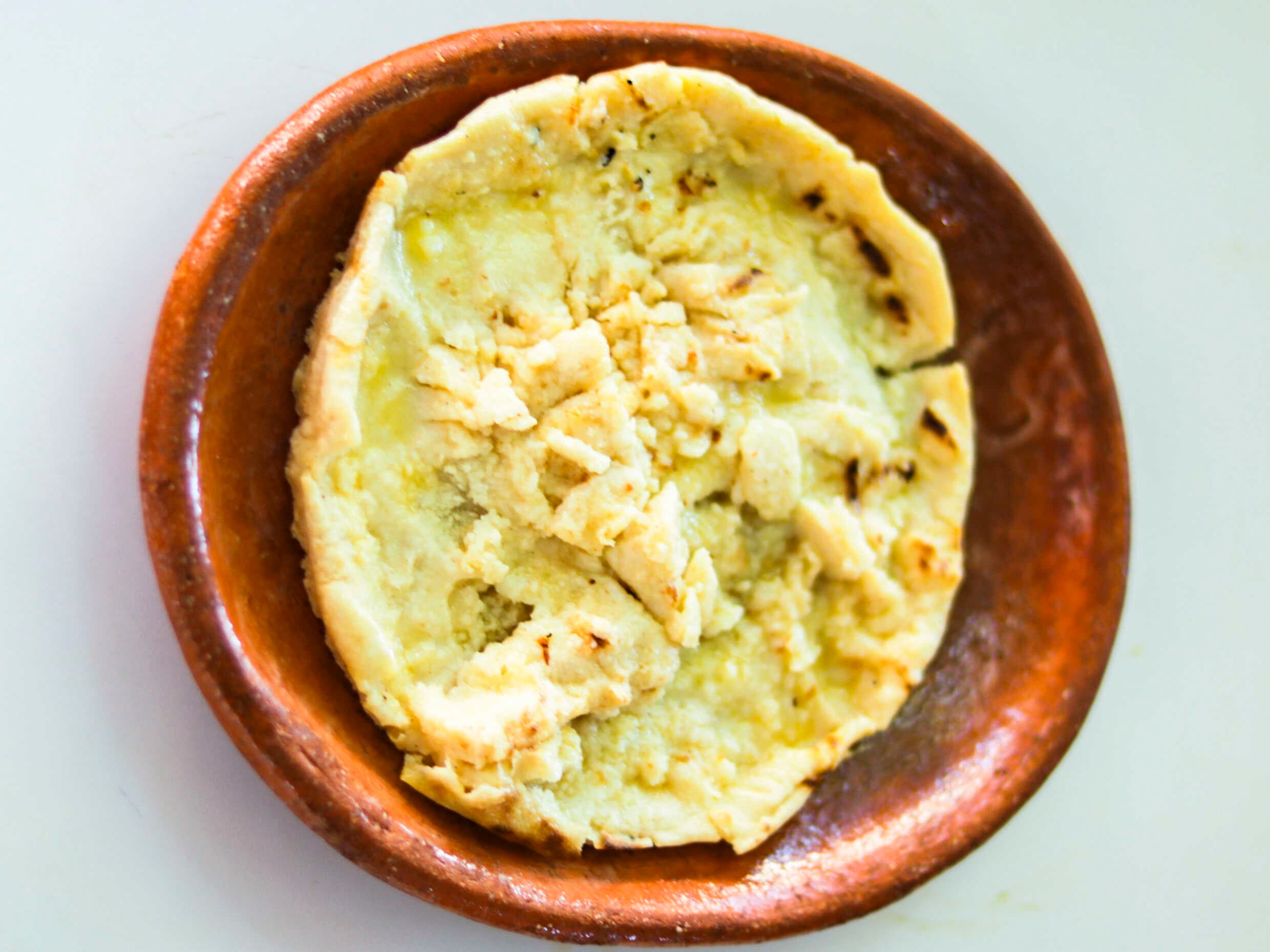 Gordita con mantequilla