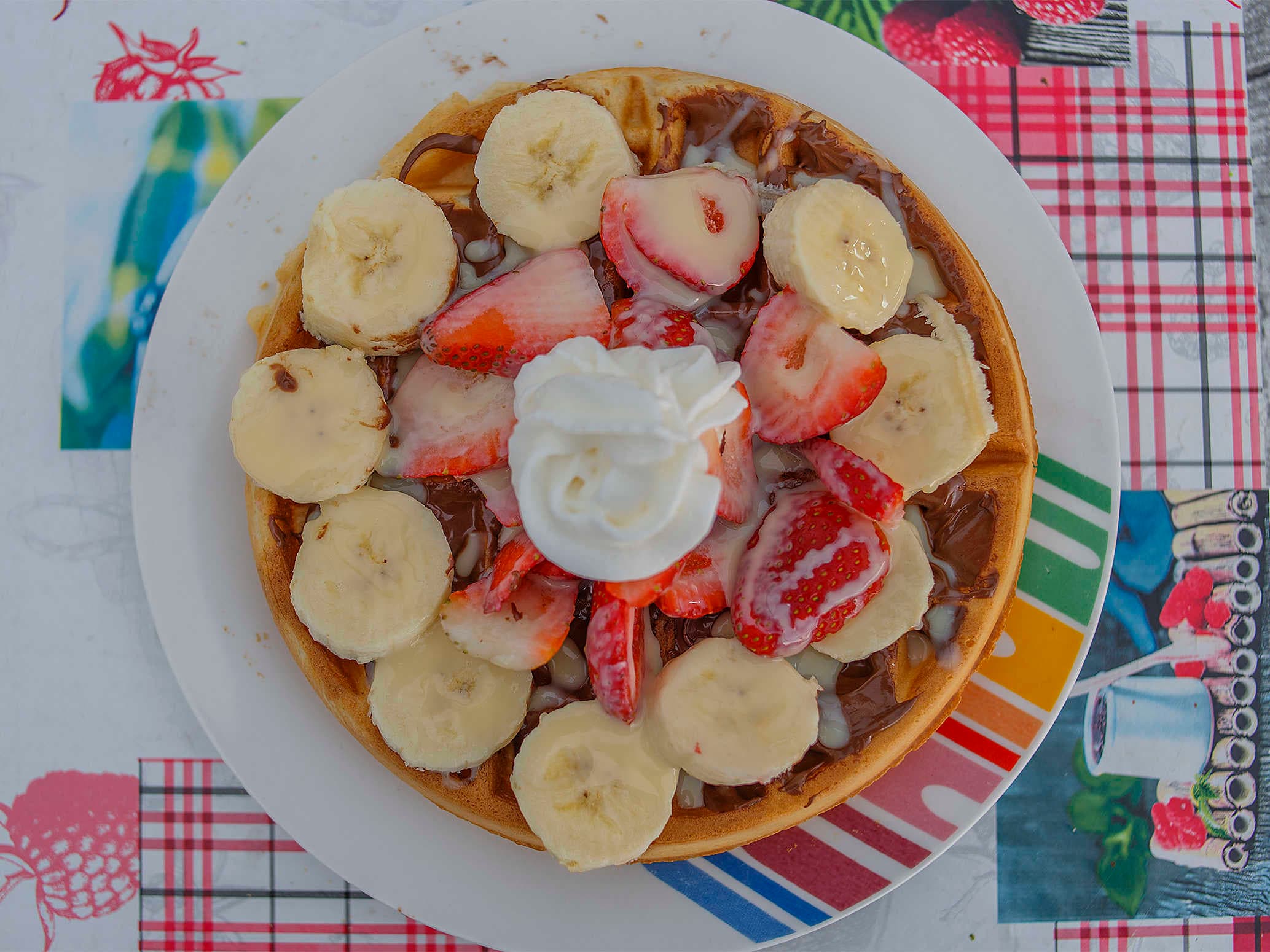 Waffle con 3 Ingredientes