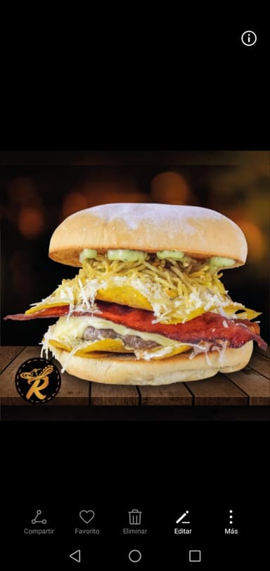 Hamburguesa Vallenata
