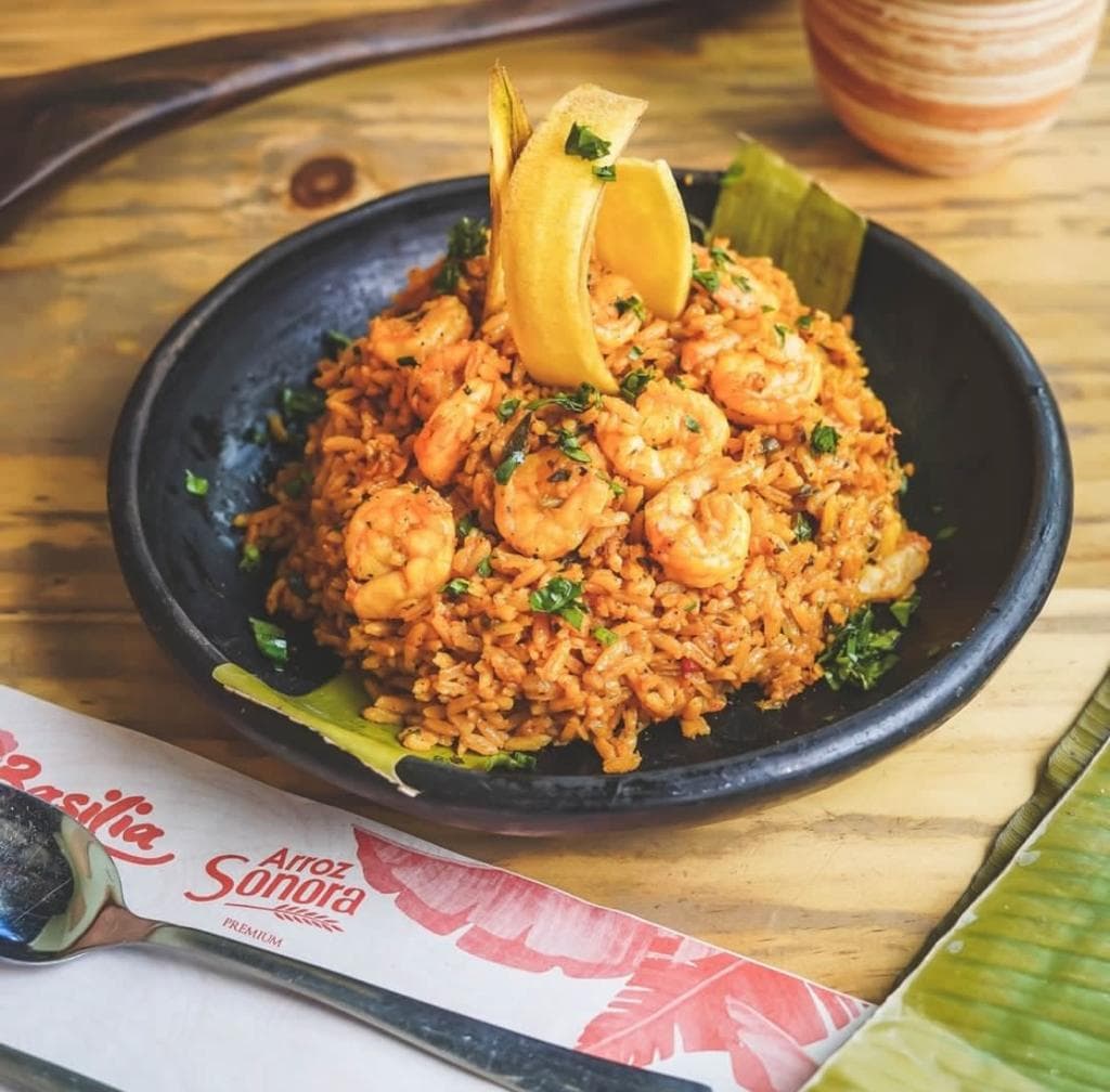 Arroz con Camarones