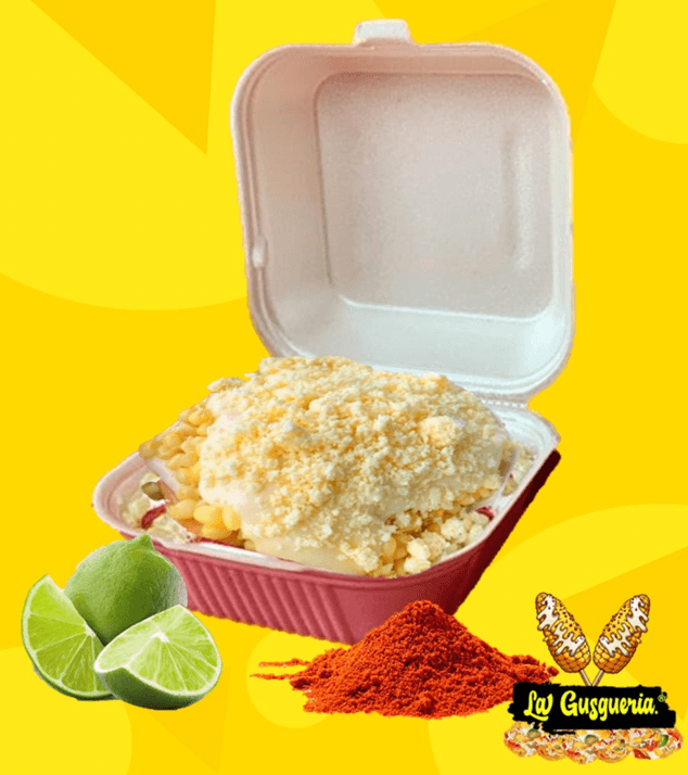 Elote Crema y Queso Grande