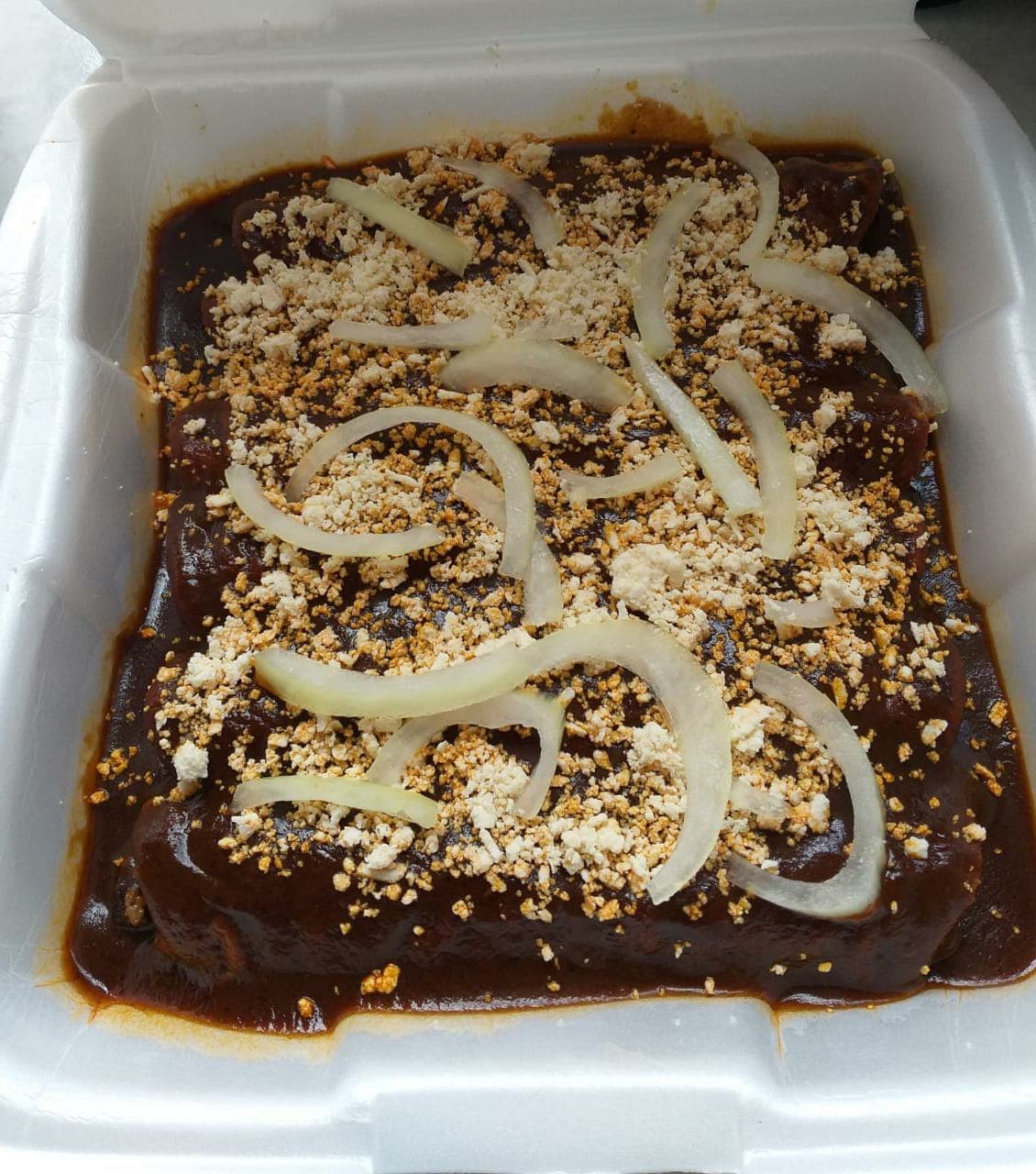 Enchiladas de Mole