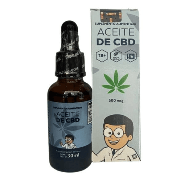 CBD (Aceite de Cañamo) 500mcg 30 ml