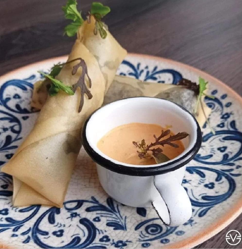 Spring Rolls Rellenos de Morcilla