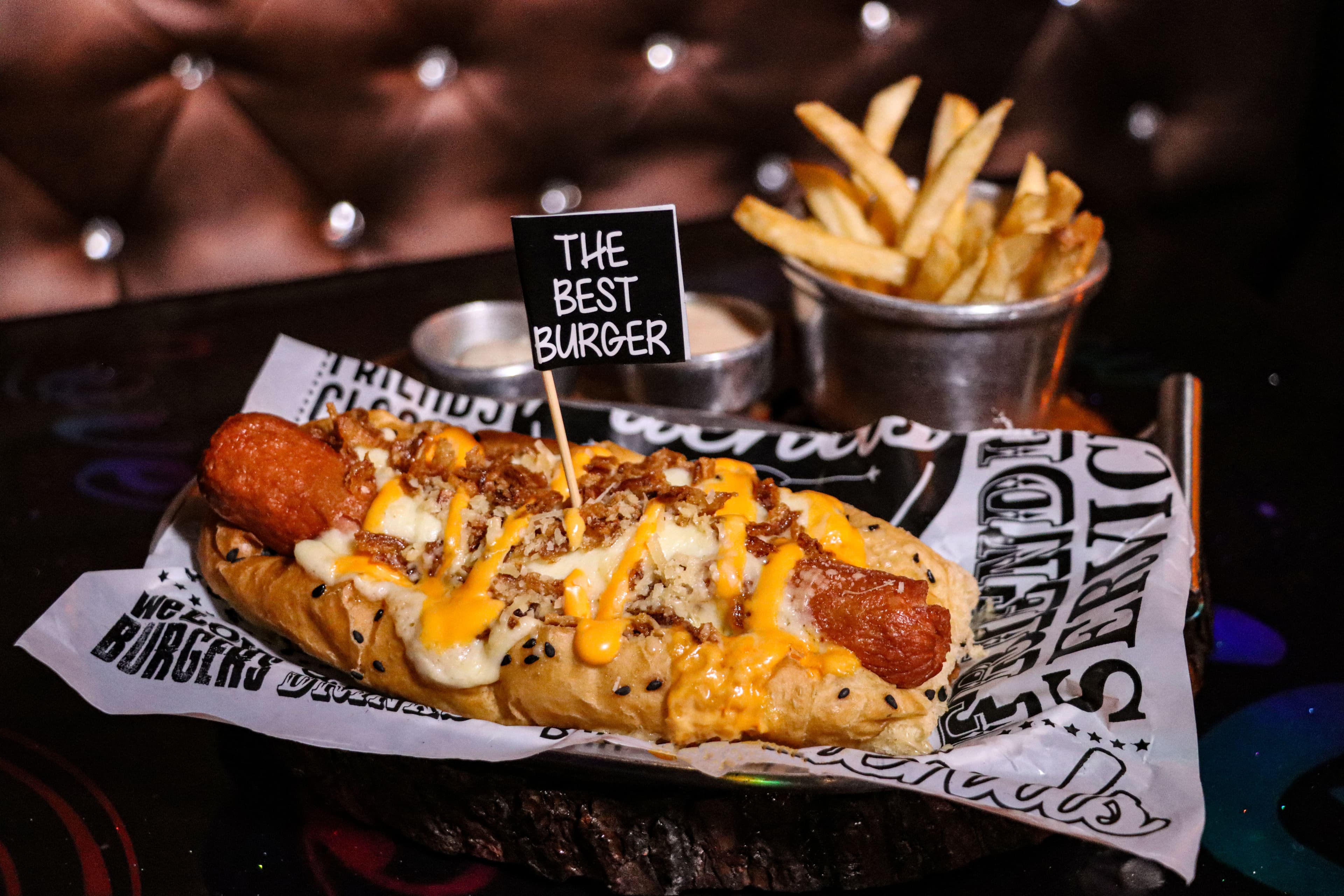Combo Hot Dog Ranchero+ papas+bebida