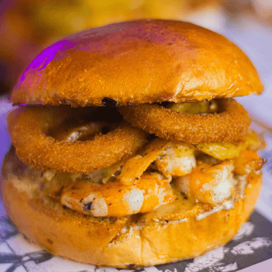 Shrimp Burger Cheese