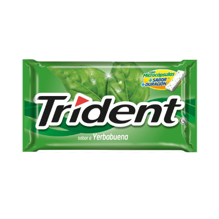 Chicle Trident Yerbabuena 8.5 g