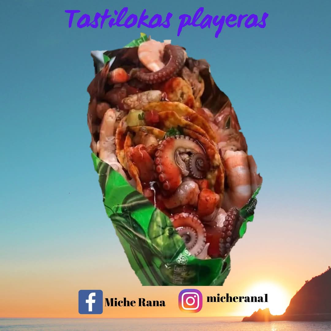 Tostilocos con Camarón
