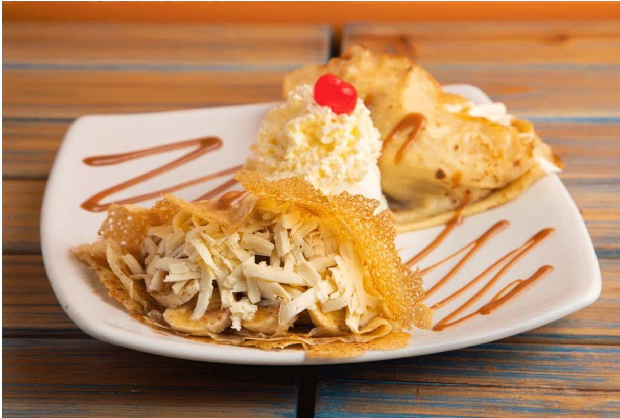 Crepe Banano a la Italiana