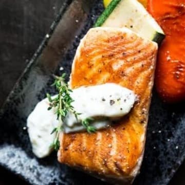 Salmón a la Plancha
