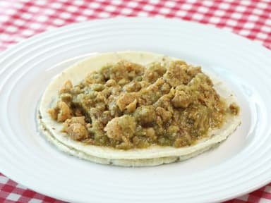 Chicharrón en Salsa Verde