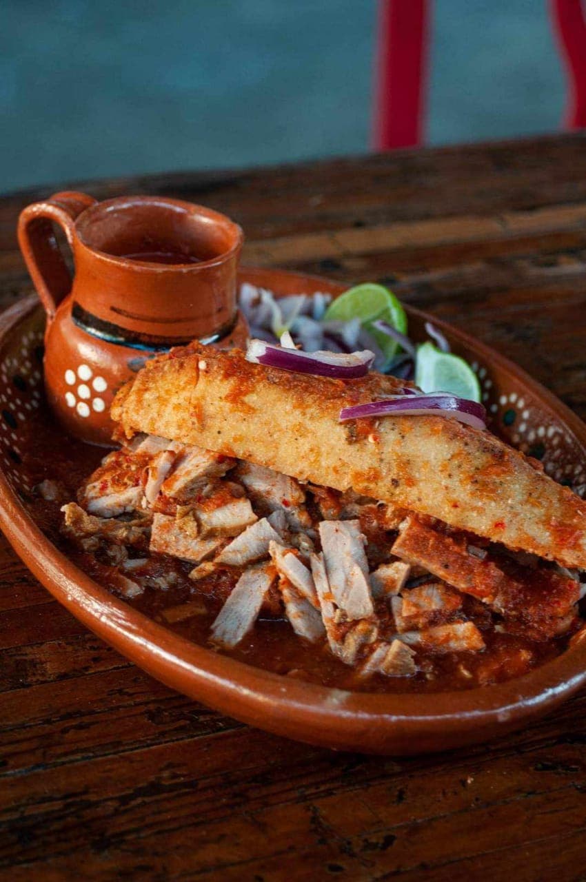 Torta Ahogada+3 Tcos. Dorados + PEPSI Cola