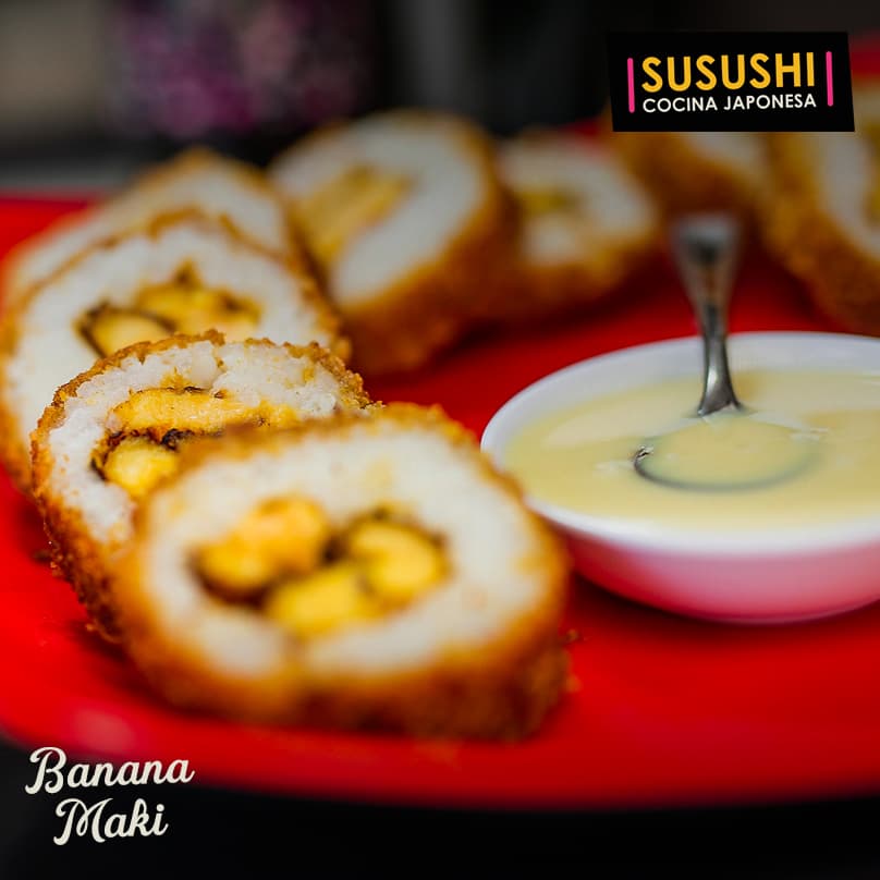 Banana Maki (empanizado)