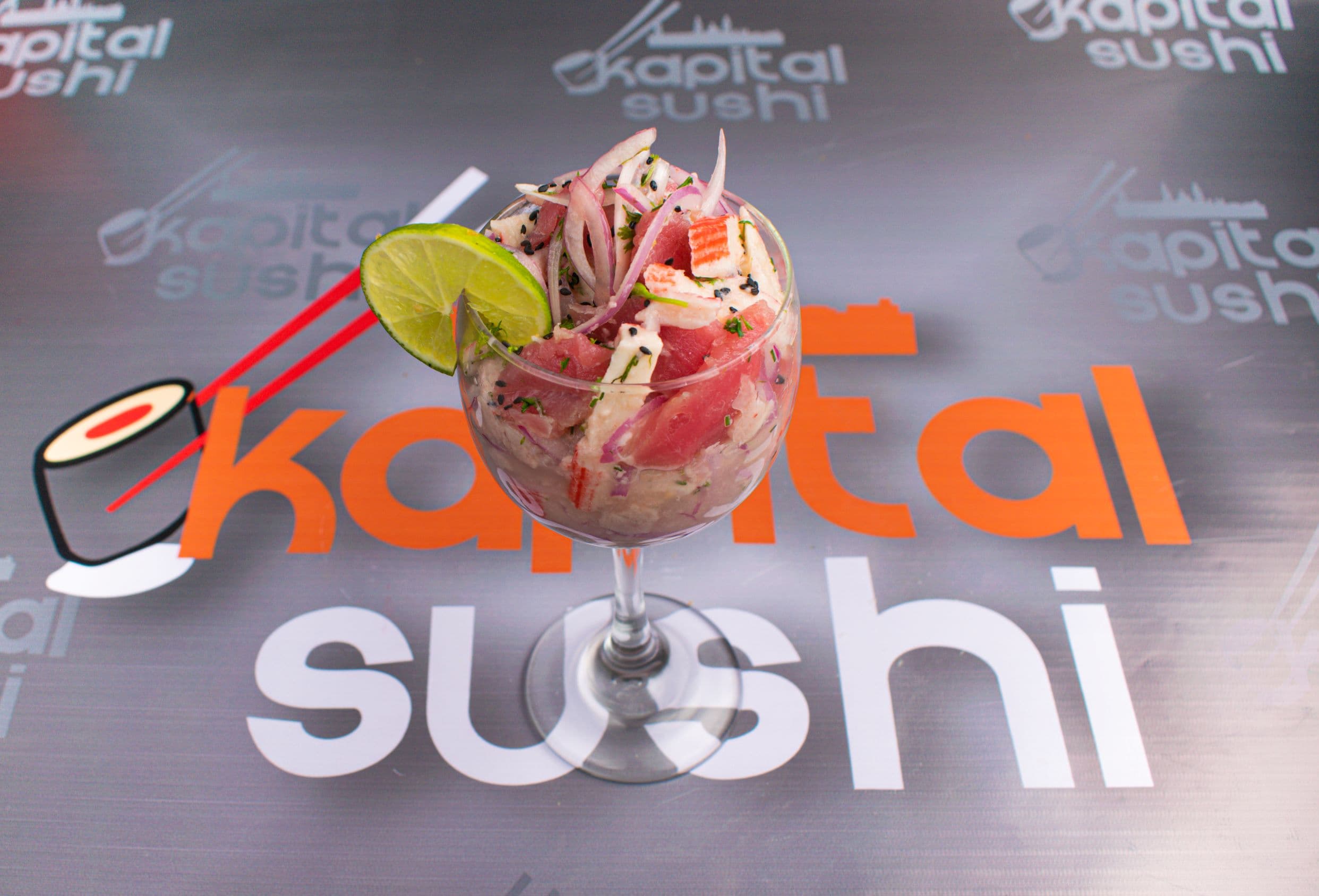 Ceviche de atún
