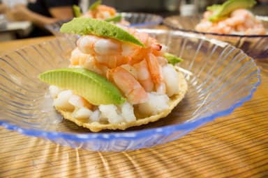 Tostada de Camarón