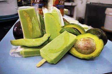 Paleta de Aguacate