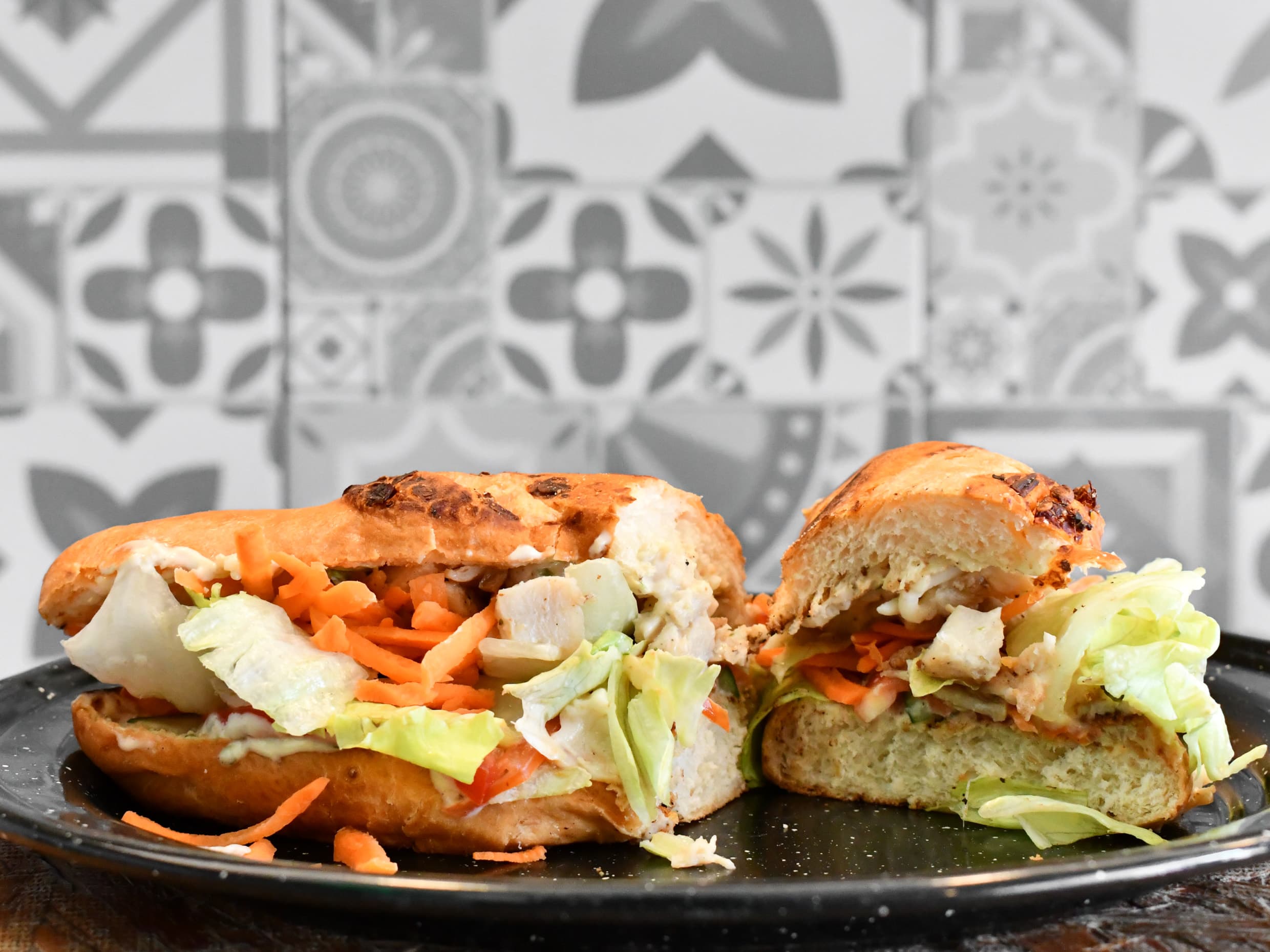 Baguette con proteina