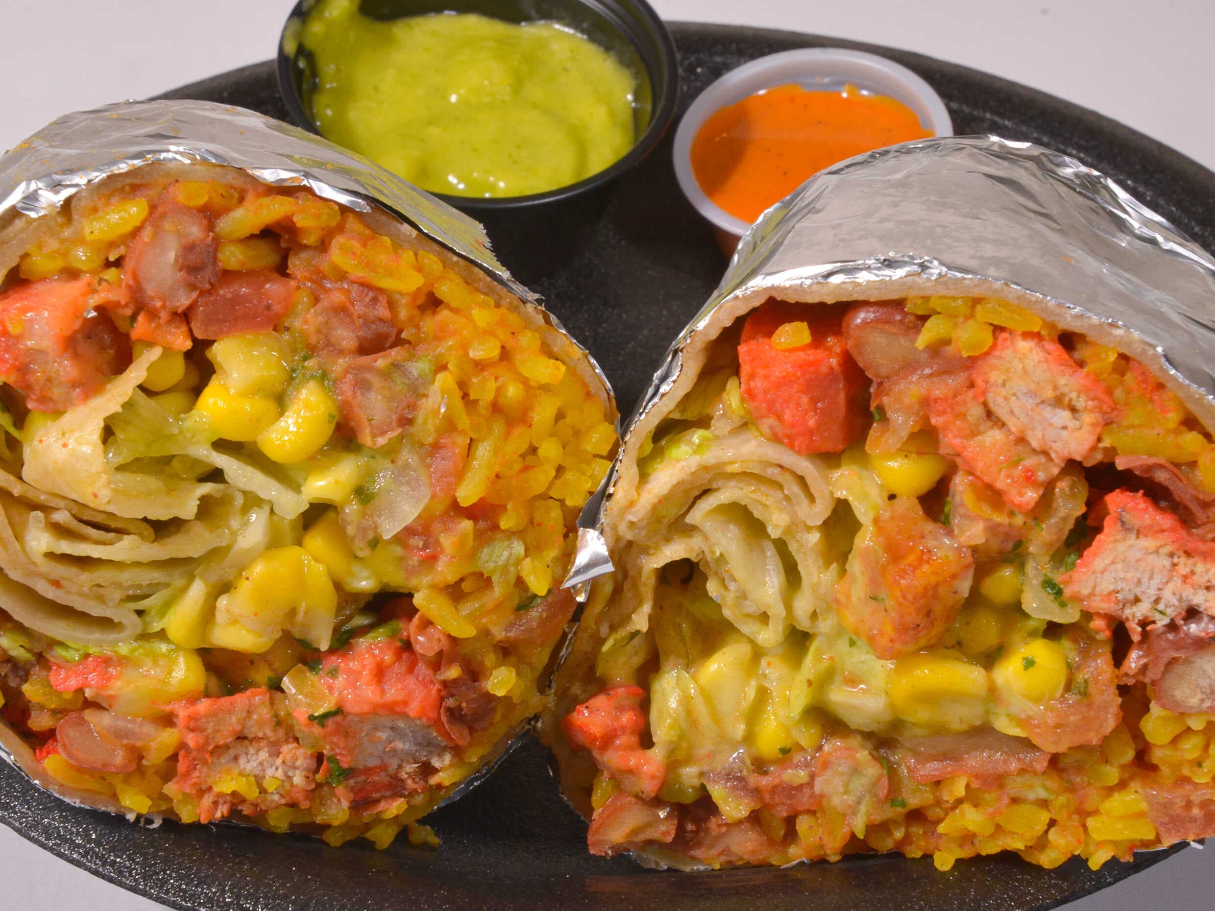 Combo-Burro 1 Carne+Nachos+Gaseosa