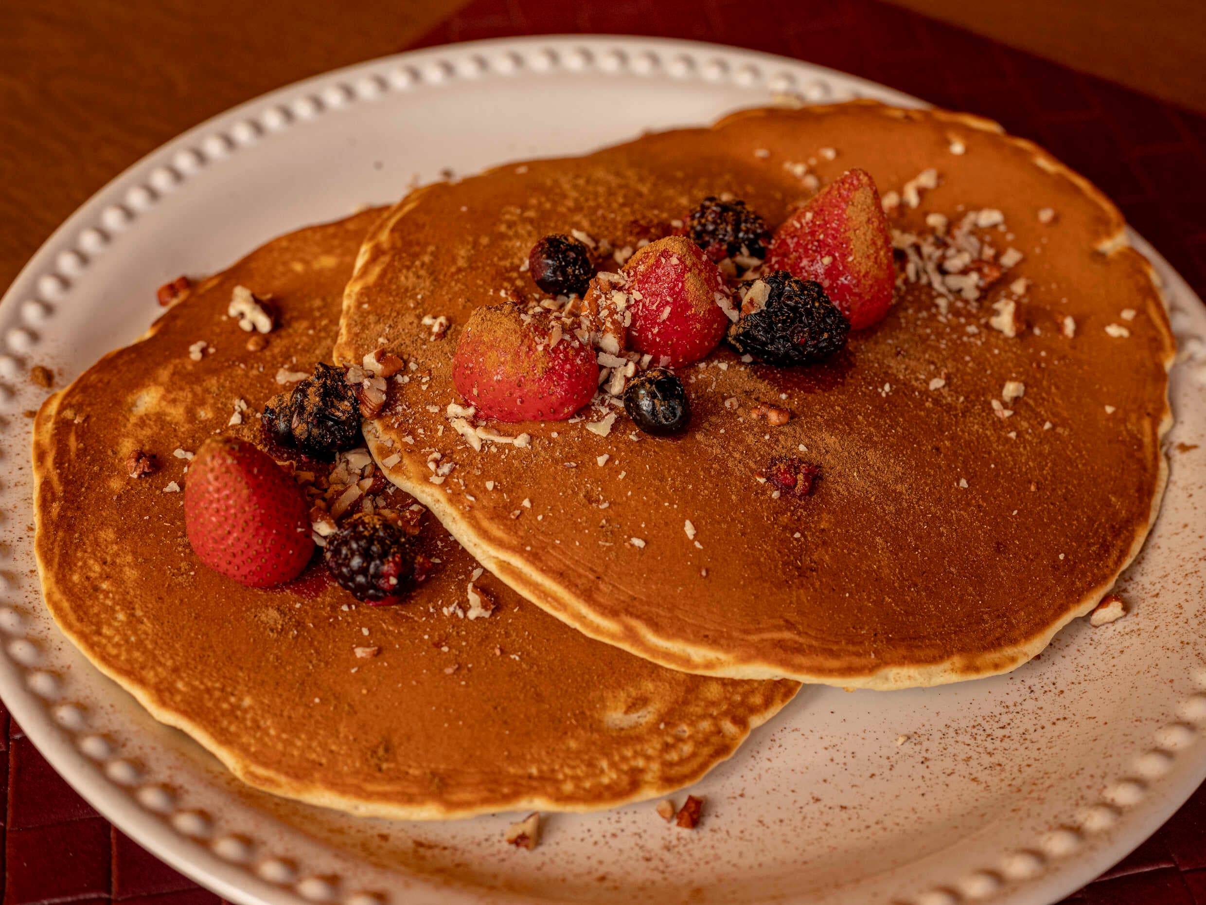 Hot Cake Relleno de Nuez
