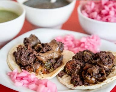 Taco de moronga