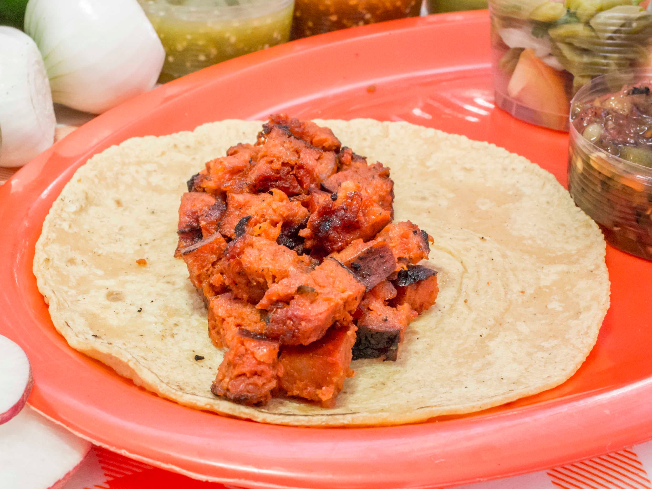 Taco de Chorizo