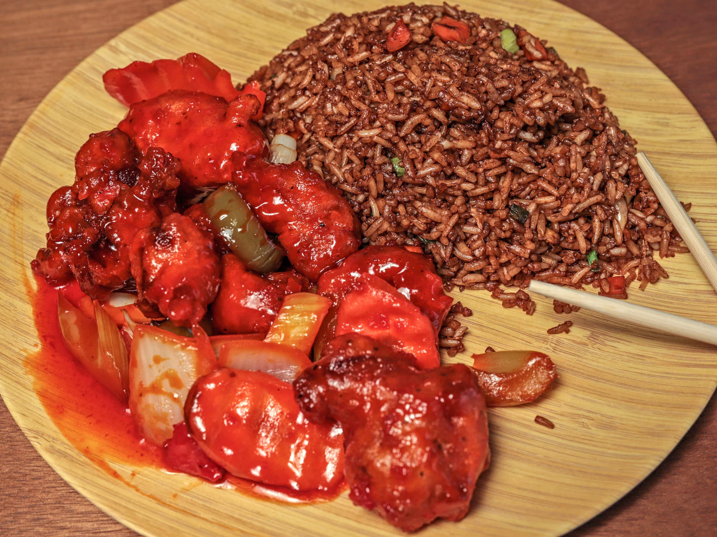 1 Guiso con Arroz o Espagueti