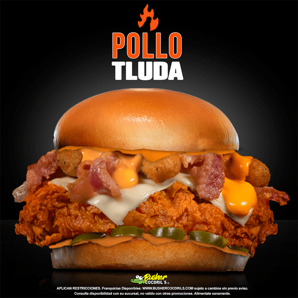 Hamburguesa La Pollotluda