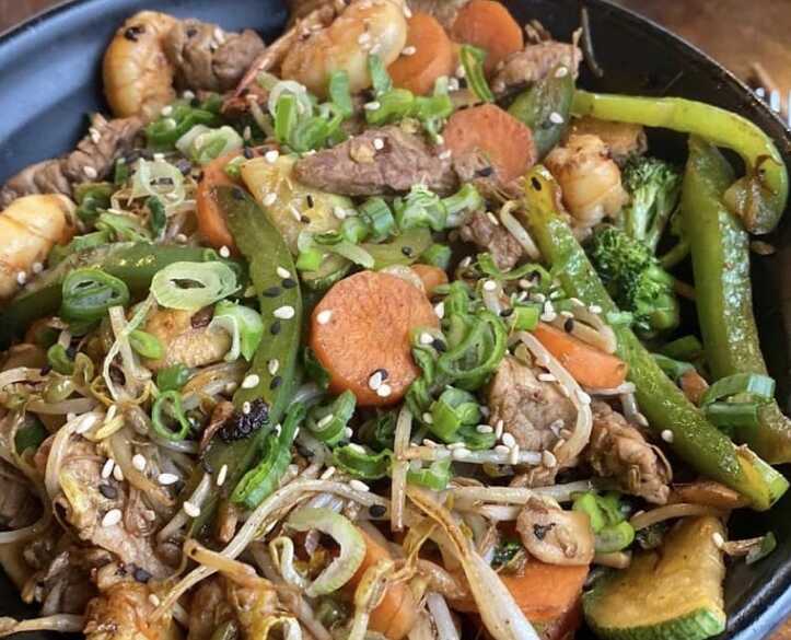 Teppanyaki Don Mixto