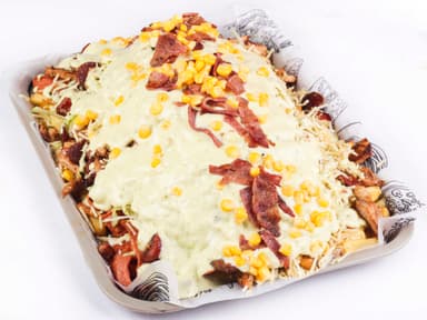 Combo-Salchipapa Pa´los Locos + Gaseosa 1.5 LT