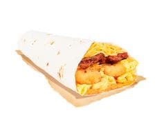 Burrito Huevo Queso y Salchicha