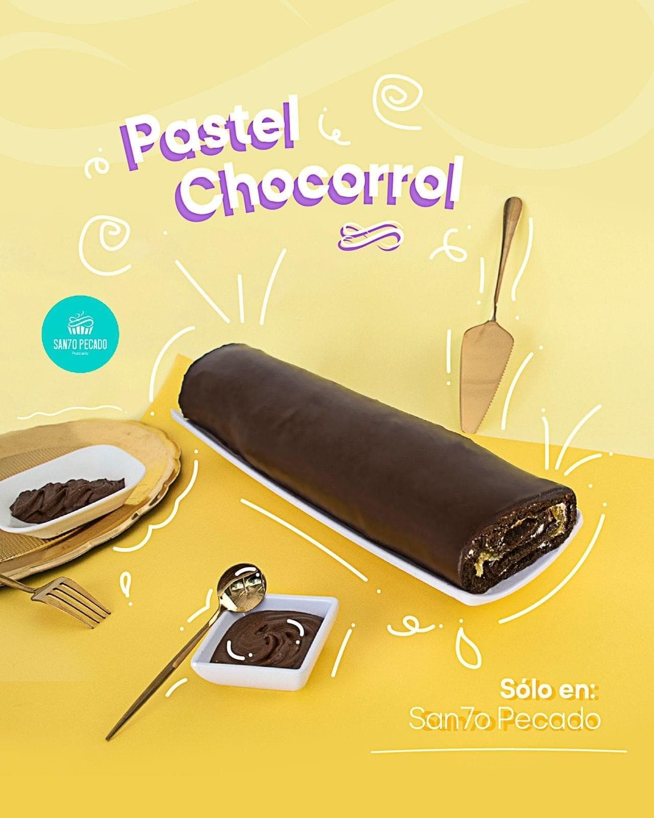 Pastel Chocorrol 10 Personas