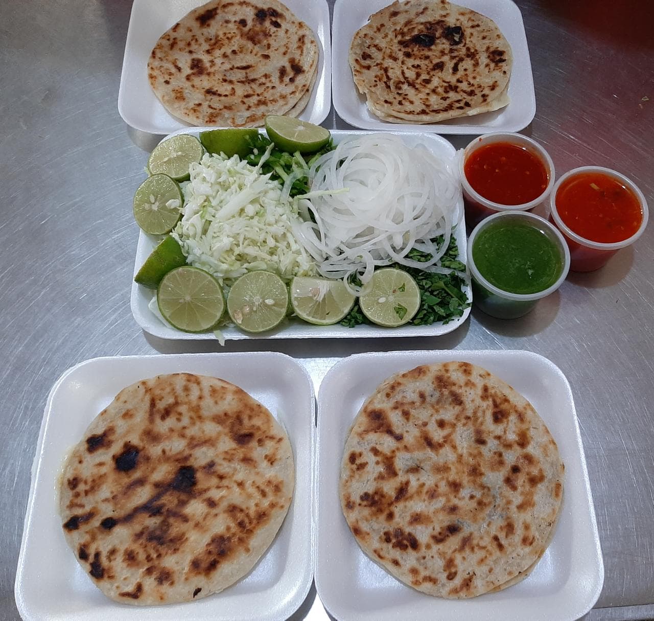Paquete #1.- 4. Quesadillas de Cabeza