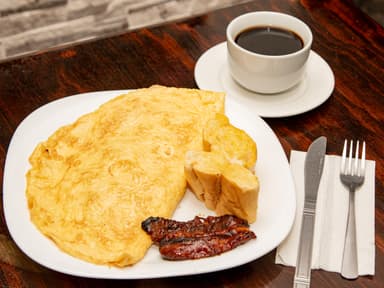 Omelette + Bebida