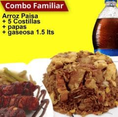 Combo Familiar Extragrande con Costilla